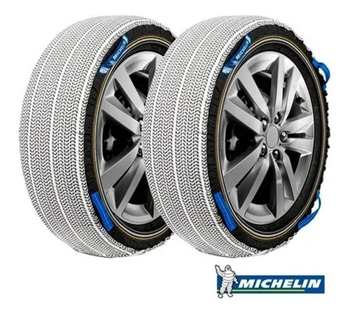 Kit Cadenas Nieve Hielo Tela Textil Michelin R13 15 16 17 18