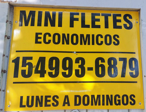 Mini Fletes+ Economico-caba Y Gba./mercad Pago-servicio Fuul