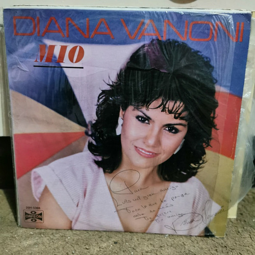 Disco Lp Diana Vanoni- Mio
