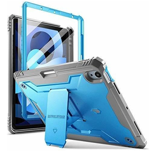 Funda Resistente A Golpes Compatible Con iPad Air 4 Azul