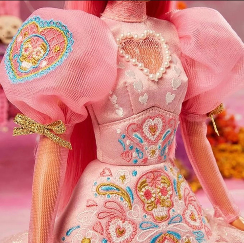 Mattel Barbie Pink Magnolia Día De Muertos 2023 Premium
