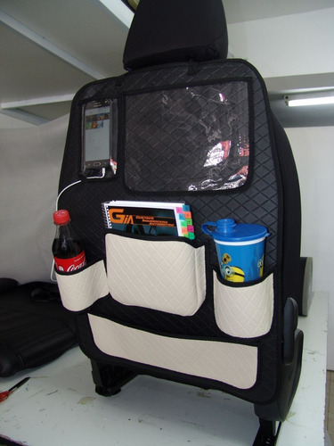 Organizador Asiento Auto Butaca Porta Tablet Celular