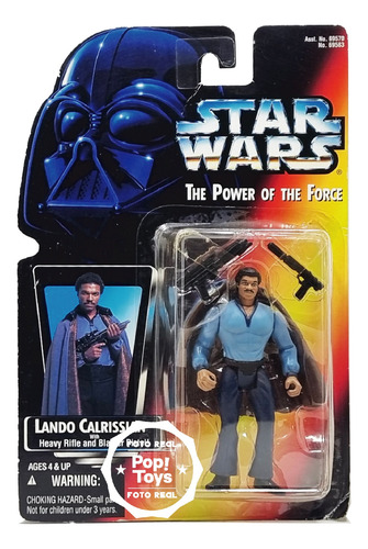 Outlet Ocdm - Kenner Star Wars - Red Card - Lando Calrissian