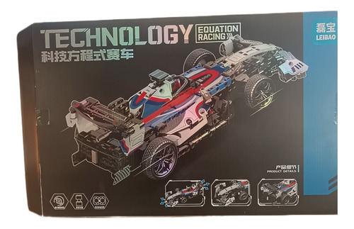 Lego De F1 Para Armar A Control Remoto 637 Piezas 637 Formula 1