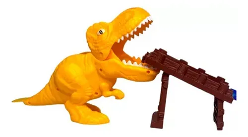 comprar Pista Carrinho Dino Dinossauro Looping Duplo 360 De Montar