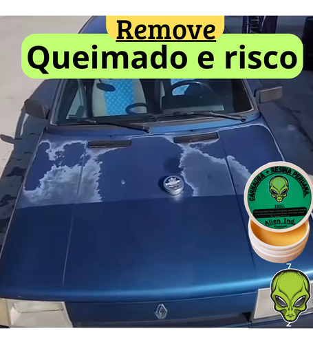 Cera Polimento Tira Risco Queimado Carnauba