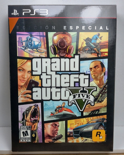 Priviet Ps3 Gta V Grand Theft Auto Edicion Especial (Usado)