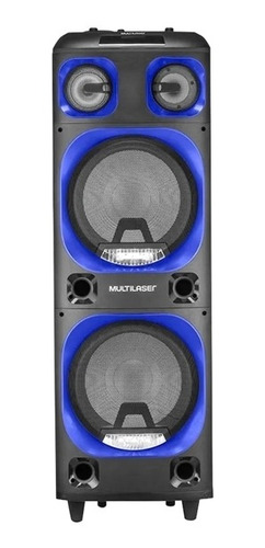 Caixa De Som Portátil 2000w Bt/aux/sd/usb Bivolt Multilaser