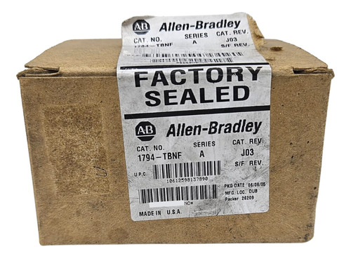 Allen Bradley 1794-tbnf Base Terminal Plc Original*