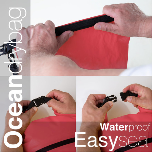 Ocean Dry Bag - Bolsa Impermeable De 20 Litros, Color Rosa A