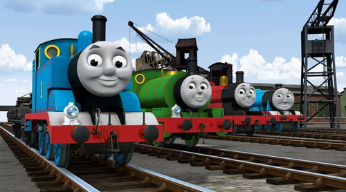 Imagen 3 de 4 de Set Escolar De Maleta Y Lonchera Thomas