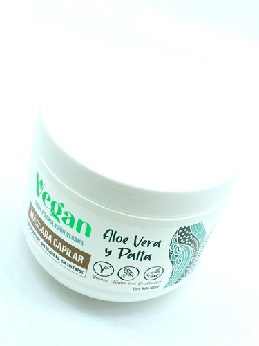 Máscara Capilar Aloe Vera Y Palta Fithocolor Vegan X 500ml