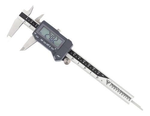 Calibrador Digital Pec Tools 150mm Acero Inoxidable Ip67