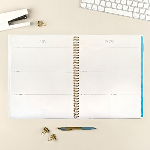 May Designs For Blue Sky 2023-2024 Planificador Semanal Y