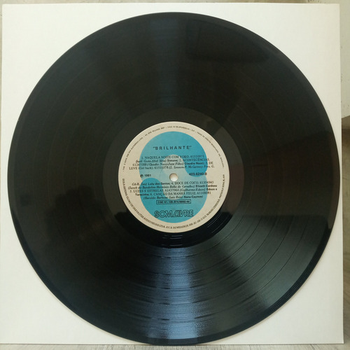 Brilhante - Nacional (ii) Lp Disco Novela Trilha Sonora (Usado)