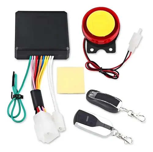 Alarme Antifurto Para Motos Partida Remota Com 2 Controles