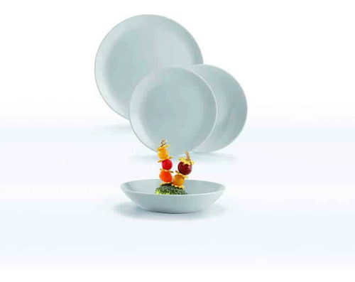 Juego Vajilla Luminarc Diwali Granit Set 18 Piezas Vidrio