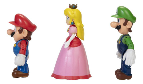 Pack Figura Super Mario Mushroom Kingdom X 9cm