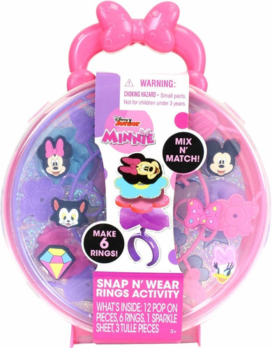 Minnie Snap N Wear Con 6 Anillos - Tara Toys