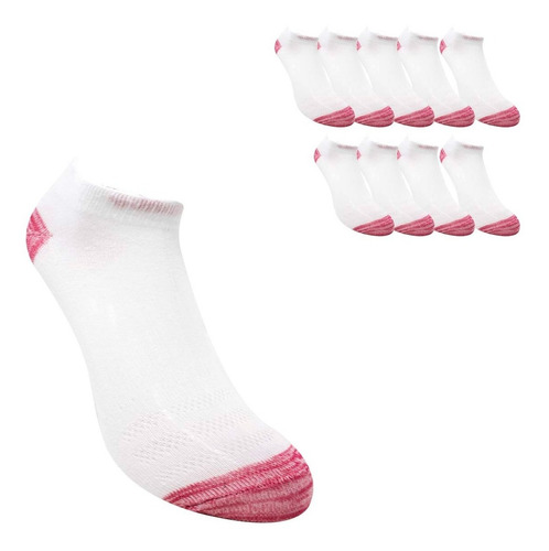Tines Wilson 10 Pares Para Niñas Sin Felpa Blanco C1023