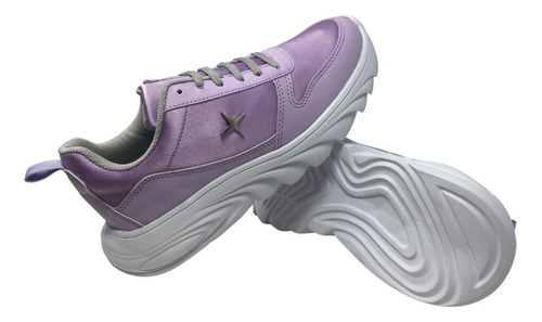 Tenis Casual Para Mujer Con Cordones Vox Tornado - 4005