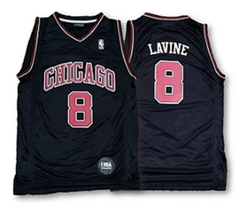 Camiseta Basquet Nba Chicago Bulls Jr. Lavine Oficial Basket