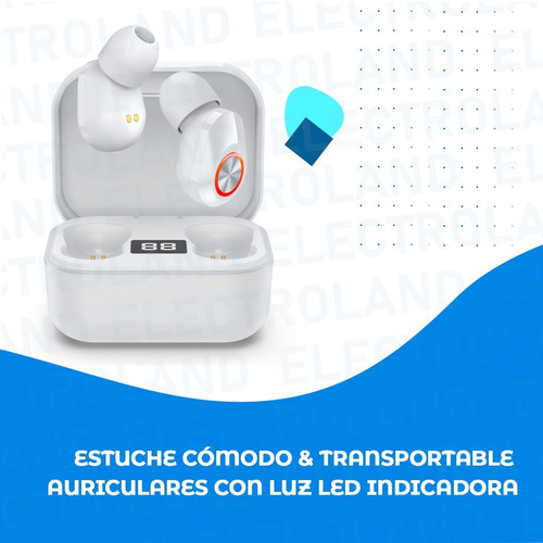 Imagen 5 de 10 de Auriculares Táctil Inalámbricos In - Ear Bluetooth Celu Oryx