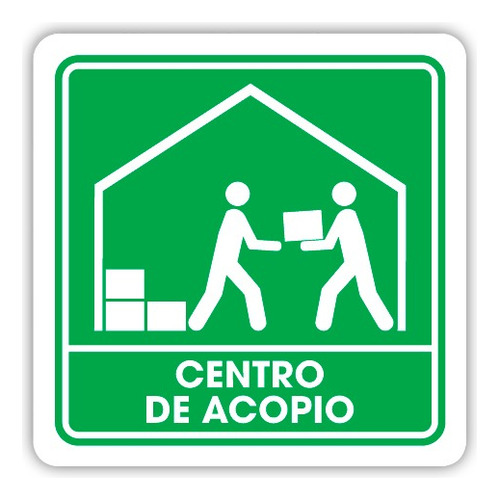 Señalamiento Centro De Acopio 30x30