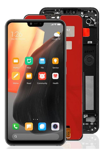 Pantalla Lcd Con Marco For Xiaomi Mi 8 Lite 8x M1808d2tg