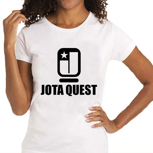 Promoção - Camiseta Feminina Jota Quest - 100% Algodão