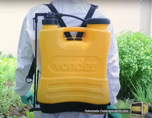 Bomba Costal Pulverizador Veneno Agricola Manual 20 L Vonder