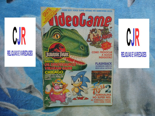 Revista Videogame 28 - Julho 1993 - Editora Sigla