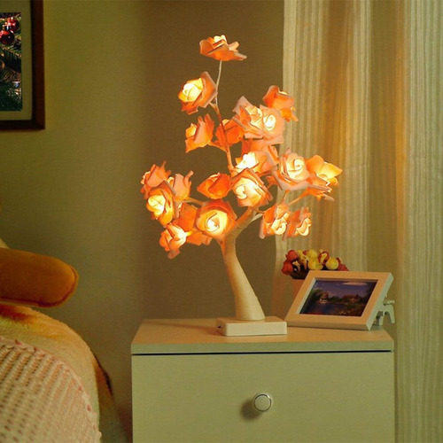 Lámpara De De Lámpara De Árbol De Flor Led Artificial