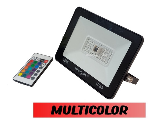 Reflector Led Rgb Multicolor Con Control 30w