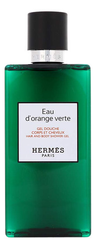 Gel De Ducha Hermes Eau D'orange Verte Unisex 200 Ml