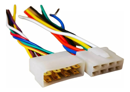 Enchufe Conector 8 Pines Macho Y Hembra Para Auto