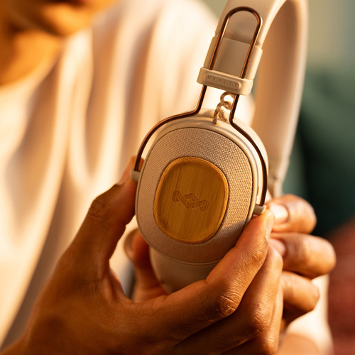 Audífonos Bluetooth Positive Vibration Riddim Cream Marley