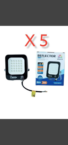 Reflector 20w Resistente Lluvia Ip66 Ilumina 200w Megaluz