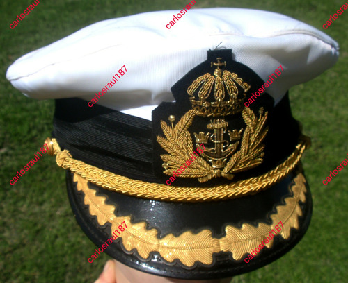 Gorra De Vicealmirante Marina Armada De Suecia