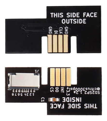 Adaptador O1sd2sp2, Lector De Tarjetas Tf De Repuesto Y Cd D