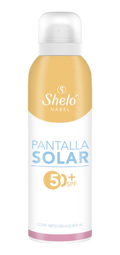 Pantalla Solar S P F 50+ Corporal Shelo Nabel® 120ml.