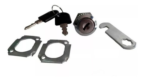 Imagen 5 de 5 de Cerradura Para Puerta De Gaveta Locker De 25mm (4 Unidad)
