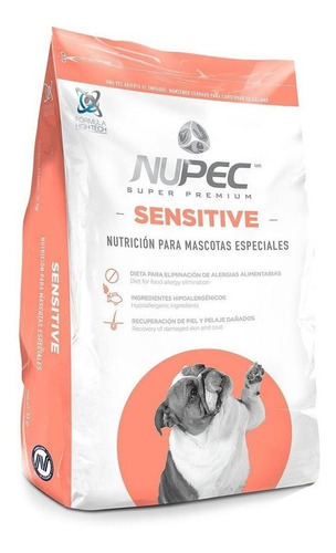 Nupec Alimento Perro Piel Sensible Raza Mediana Grande 15kg*