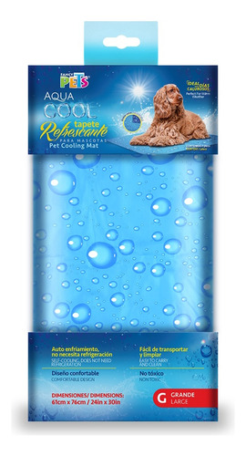 Tapete Refrescante Para Perro Grande Aqua Cool Facy Pets