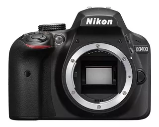 Nikon D3400 DSLR color negro