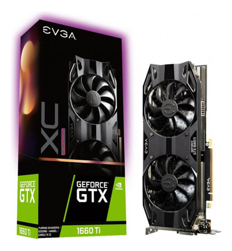 Tarjeta De Video Nvidia Evga Gtx 1660 Ti 6gb Oc 
