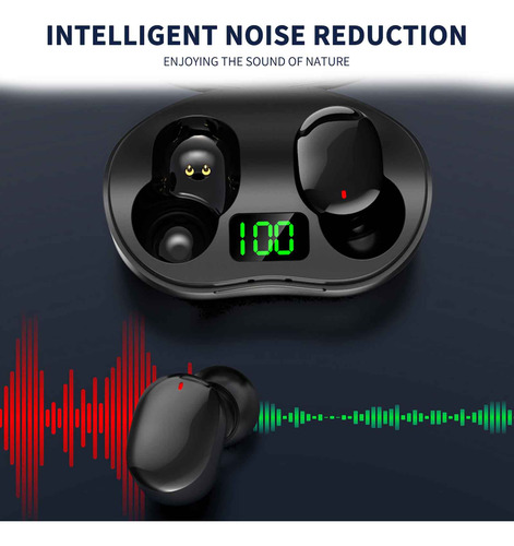 Audífonos Bluetooth E9s En La Oreja, Compactos Y Prácticos