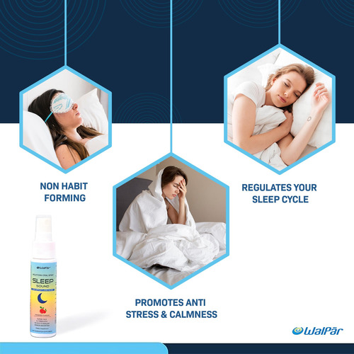 Walpar Spray Oral Dormir Melatonina Sabor Arándano 30ml