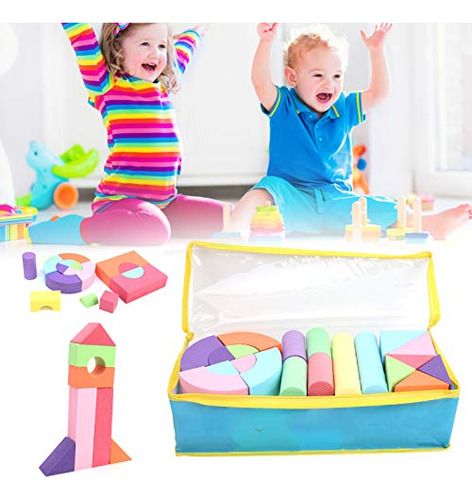 Bloques De Construcción De Espuma Eva Para Niños, Bloques