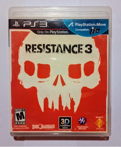 Resistance 3 Ps3 Fisico En Excelente Estado!